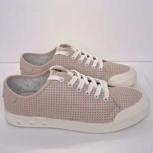 rag & bone Standard Issue pink leather sneakers size 39